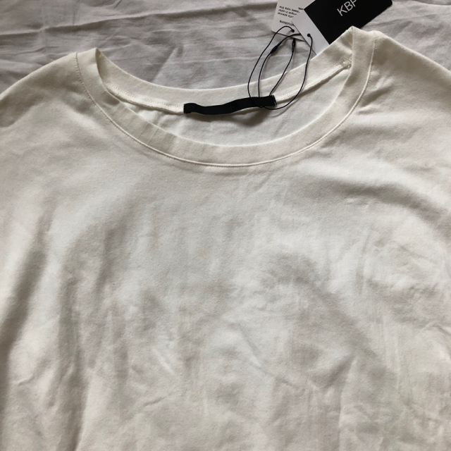 KBF+(ケービーエフプラス)のKBF ビッグシルエットカットソーワンピース レディースのトップス(Tシャツ(半袖/袖なし))の商品写真