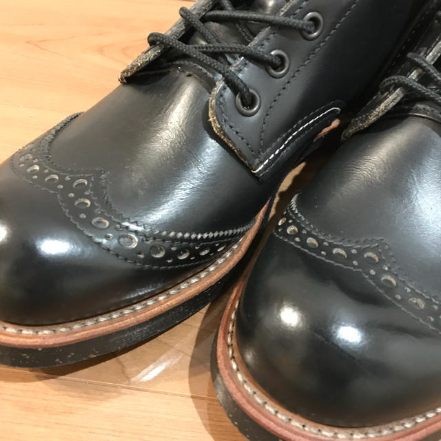 REDWING(レッドウィング)のレッドウィング 8126 ブローグアイアンレンジ 7.5D 美品 限定 レア メンズの靴/シューズ(ブーツ)の商品写真