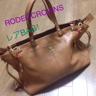 ロデオクラウンズ(RODEO CROWNS)のRCS心斎橋限定本革BAG新品！(トートバッグ)