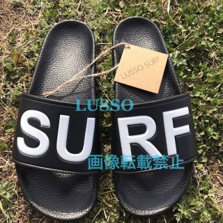 ロンハーマン(Ron Herman)のLAカジュアル★SURF サンダル ブラック 42 ロンハーマン wtw 好きに(サンダル)