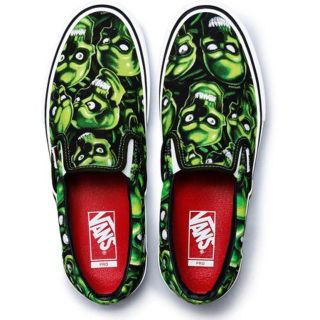 シュプリーム(Supreme)の29 Supreme Vans Skull Pile Slip-On US11(スリッポン/モカシン)