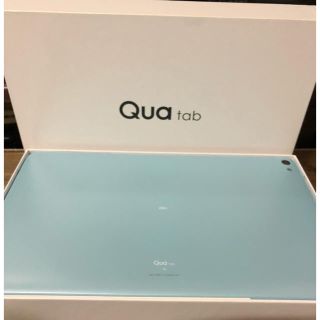 エーユー(au)のQua tab 02 HWT31 SLA エアリーブルー (タブレット)