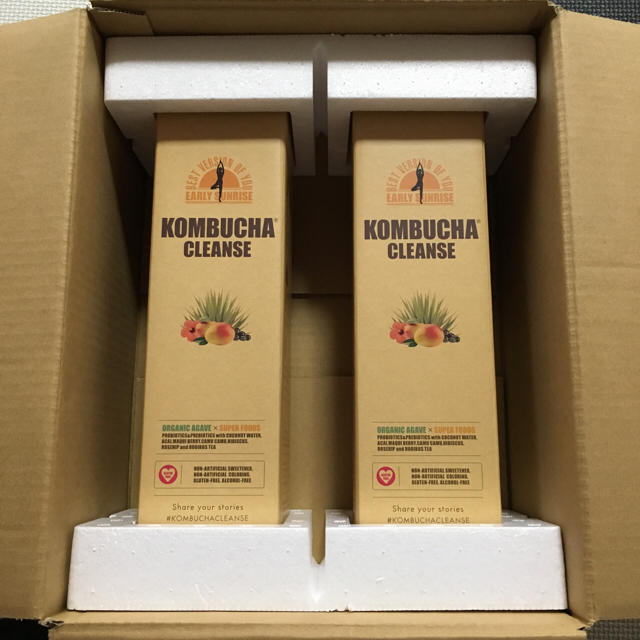 コンブチャクレンズ 2本 セット 〜即購入OK!〜 【値下げ、バラ コンブチャクレンズ 2本 セット 〜即購入OK!〜 【値下げ、バラ