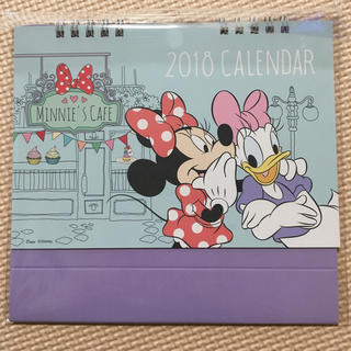 ディズニー(Disney)の卓上カレンダー ミニー＆デイジー(カレンダー/スケジュール)