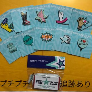 シャイニー(SHINee)の値下げ SHINee グッズ ピンバッジ 10種 会場限定キーホルダー セット(アイドルグッズ)