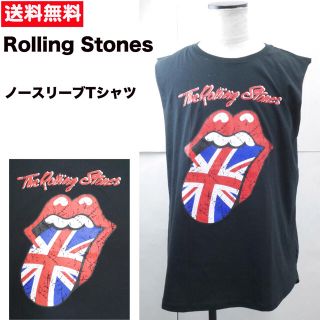 　【新品】 バンドTシャツ ノースリーブ 半袖 ビッグ ワイド ロック Mサイズ(Tシャツ/カットソー(半袖/袖なし))