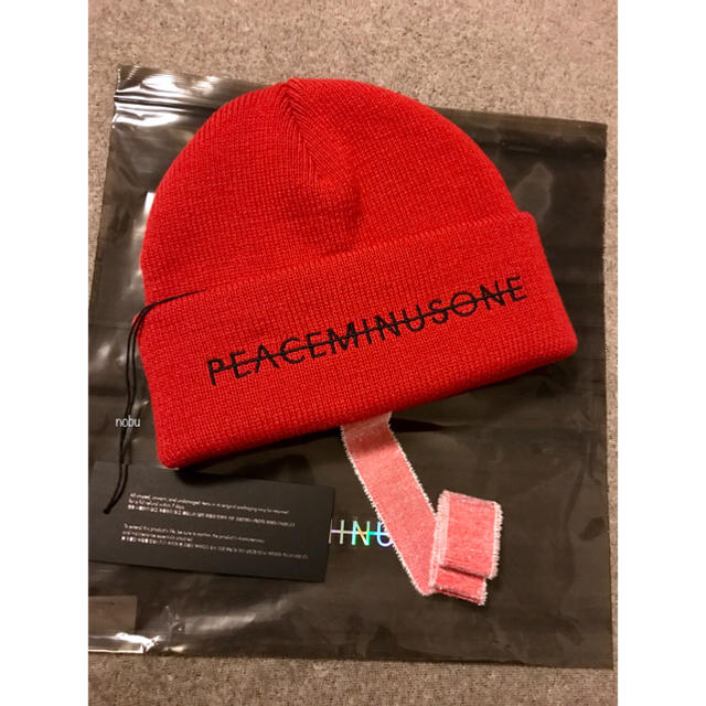 正規流通品 新品【 PEACEMINUSONE 】PMO ニットキャップ #2 CAP メンズ