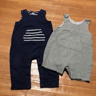 ベビーギャップ(babyGAP)のbaby Gap オーバーオール サイズ70 2枚セット(パンツ)