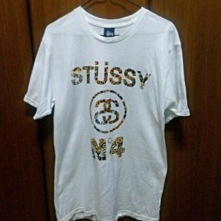 ステューシー(STUSSY)のSTUSSY☆ヒョウ柄 Tシャツ2度着用(Tシャツ(半袖/袖なし))