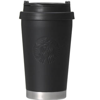スターバックスコーヒー(Starbucks Coffee)のstarbucks レア商品！マットブラックタンブラー【未使用】(タンブラー)