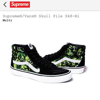 シュプリーム(Supreme)のSupreme × vans ハイカットスニーカー(スニーカー)