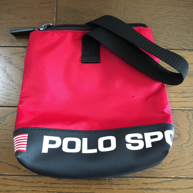 POLO RALPH LAUREN(ポロラルフローレン)の激レア 美品 90s POLO SPORT セカンド バック メンズのバッグ(セカンドバッグ/クラッチバッグ)の商品写真