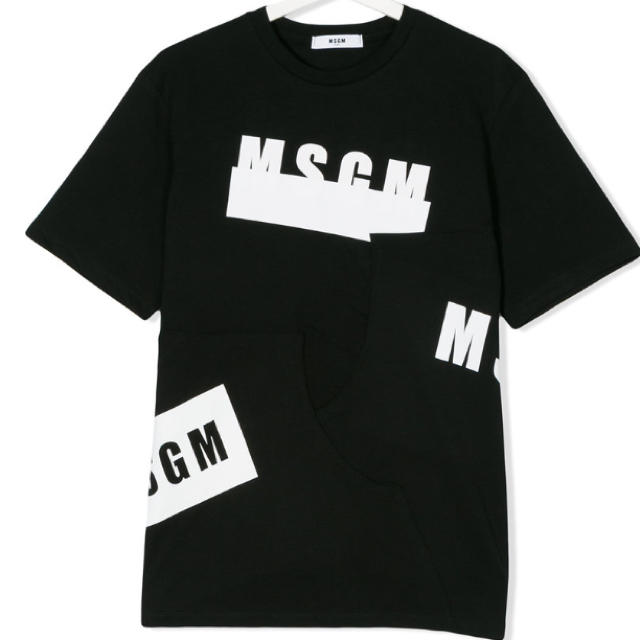 MSGM(エムエスジイエム)の2018SS 新作✨  MSGM フロント&バックデザインロゴ Tシャツ レディースのトップス(Tシャツ(半袖/袖なし))の商品写真