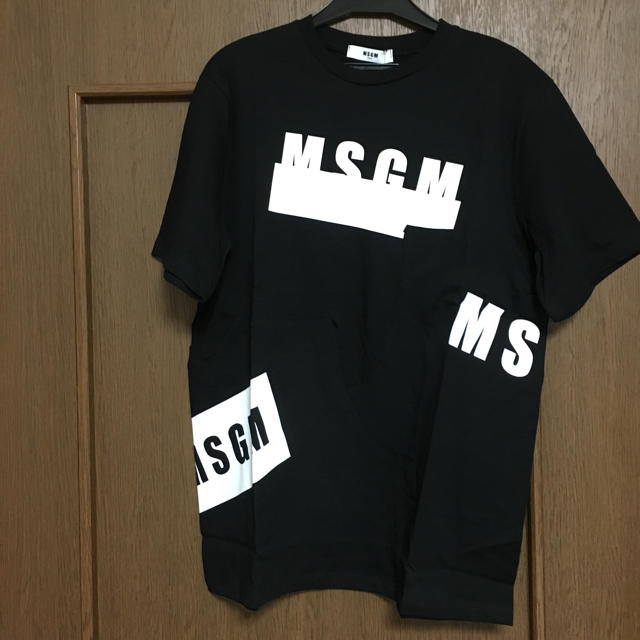 MSGM(エムエスジイエム)の2018SS 新作✨  MSGM フロント&バックデザインロゴ Tシャツ レディースのトップス(Tシャツ(半袖/袖なし))の商品写真