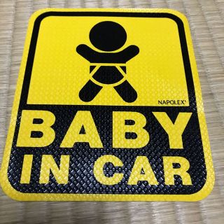 中古 BABY IN CAR 吸着ステッカー(その他)