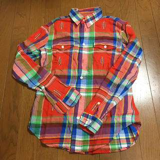 ラルフローレン(Ralph Lauren)のラルフローレン チェックシャツ 150センチ(Tシャツ/カットソー)