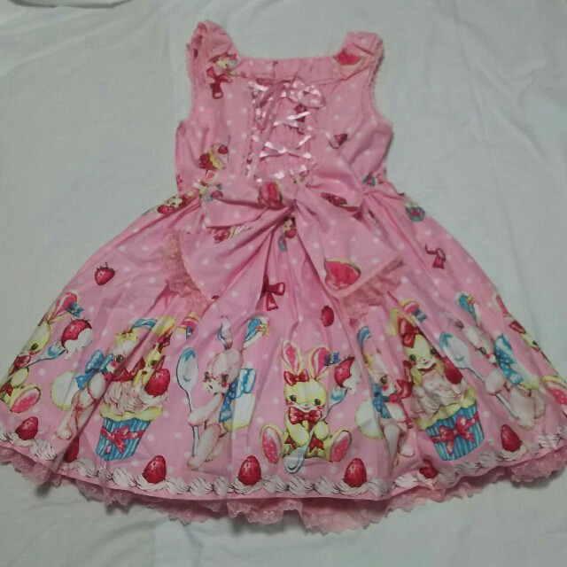 Angelic Pretty - リリカルパーティーおでかけset ピンクの通販 by