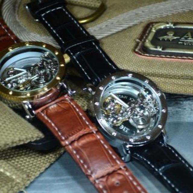 ラグジュアリーブランド Tiedan メンズ 機械式腕時計 自動巻 スケルトンの通販 By ろく S Shop ラクマ