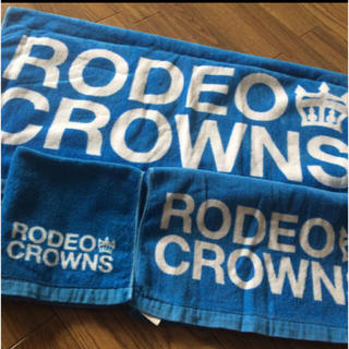 ロデオクラウンズ(RODEO CROWNS)のRODEO♡新品未使用バスタオル☆フェイスタオル☆ハンドタオル(ハンカチ)