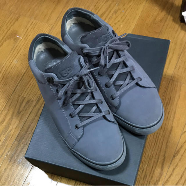 【激レア】UGG ダッドスニーカー ブラックレザー 26.5cm ユニセックス