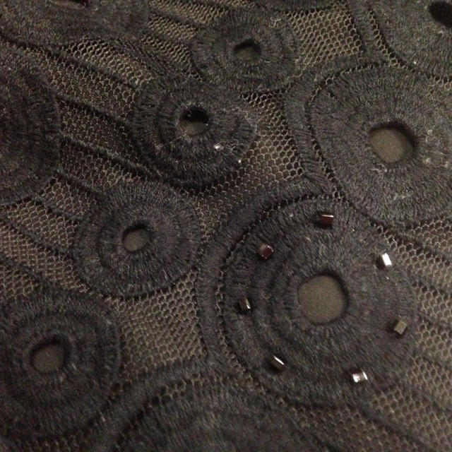 TO BE CHIC(トゥービーシック)のヴァンちゃん様専用 ビジューバルーンスカート 希少44サイズ レディースのスカート(ひざ丈スカート)の商品写真