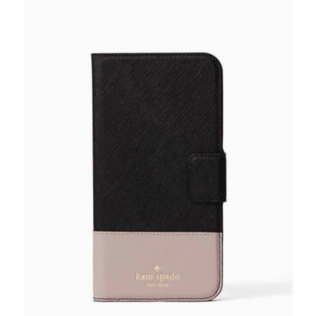 kate spade レザー手帳型iPhone7Plus対応