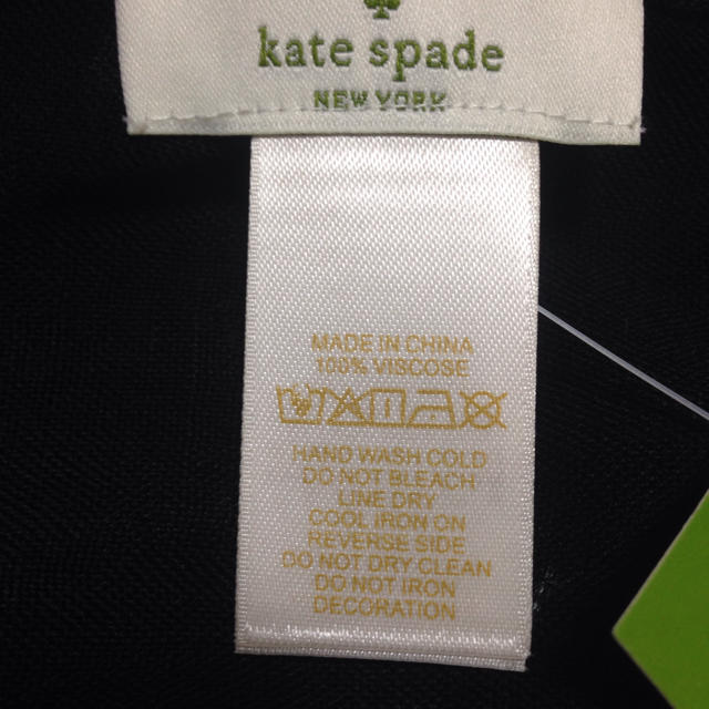 kate spade new york(ケイトスペードニューヨーク)の新品未使用 ケイトスペード Kate Spade ストール スカーフ 新品 値下 レディースのファッション小物(マフラー/ショール)の商品写真