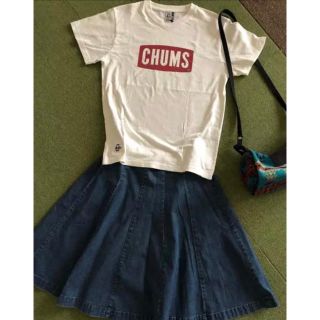 チャムス(CHUMS)のCHUMS T インディゴスカート セット売り(ロングスカート)