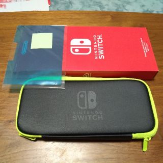 ニンテンドースイッチ(Nintendo Switch)のアキ様専用　スイッチ キャリング ケース 画面保護シート付き(その他)