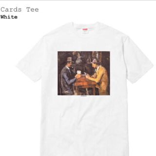 シュプリーム(Supreme)のsupreme cards tee 18ss white(Tシャツ/カットソー(半袖/袖なし))