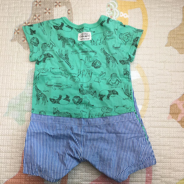 kid’s zoo(キッズズー)の<専用>kid's zoo カバーオール 70 キッズ/ベビー/マタニティのベビー服(~85cm)(カバーオール)の商品写真