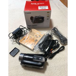 【中古美品】Canon（キャノン）HDビデオカメラ IVIS HF R11 (ビデオカメラ)