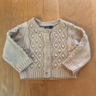 ベビーギャップ(babyGAP)の美品♡ケーブルニットカーディガン(カーディガン/ボレロ)