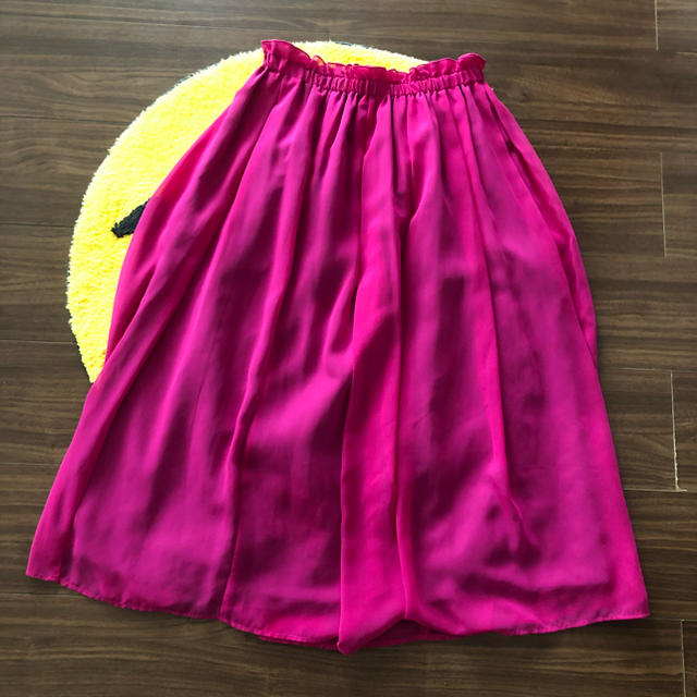 SLOBE IENA(スローブイエナ)のIENA SLOBE シフォンのような柔らかなスカート レディースのスカート(ひざ丈スカート)の商品写真