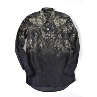 マルセロブロン(MARCELO BURLON)の16SS　マルセロバーロン　シャツ　M　緑(シャツ)