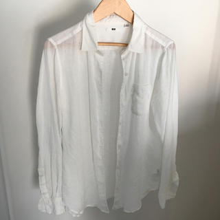 ユニクロ(UNIQLO)のUNIQLO linenシャツ(シャツ/ブラウス(長袖/七分))