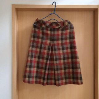 エーグル(AIGLE)のツィードスカート☆(ひざ丈スカート)