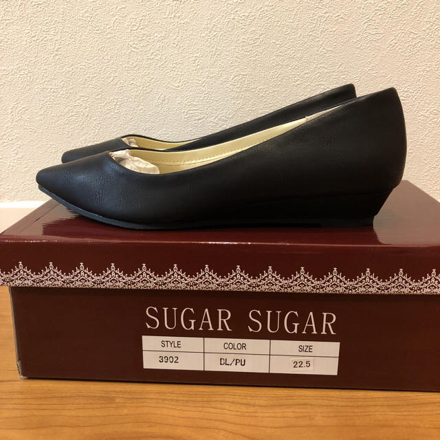 Sugar Sugar(シュガーシュガー)の新品未使用  パンプス 22.5センチ レディースの靴/シューズ(ハイヒール/パンプス)の商品写真