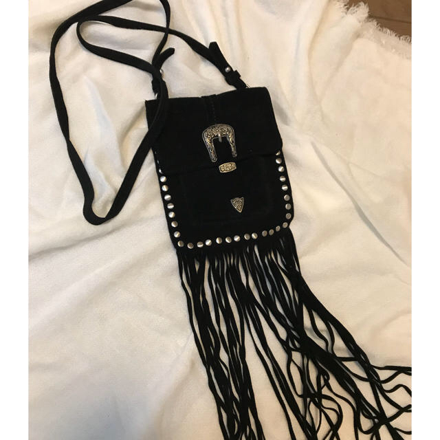 ZARA(ザラ)の美品♡ フリンジミニショルダー レディースのバッグ(ショルダーバッグ)の商品写真