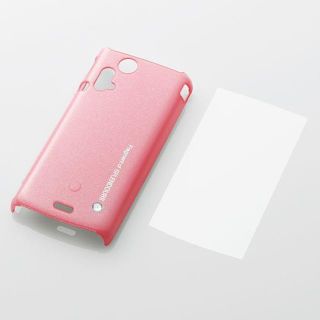 エレコム(ELECOM)のdocomo XperiaTM acro SO-02C用シェルカバーディープピン(Androidケース)