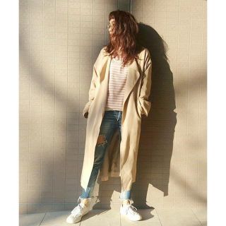 アングリッド(Ungrid)のラスト♡17SS・大人気完売♡ ungrid ♡ テンセル スリット トレンチ(トレンチコート)