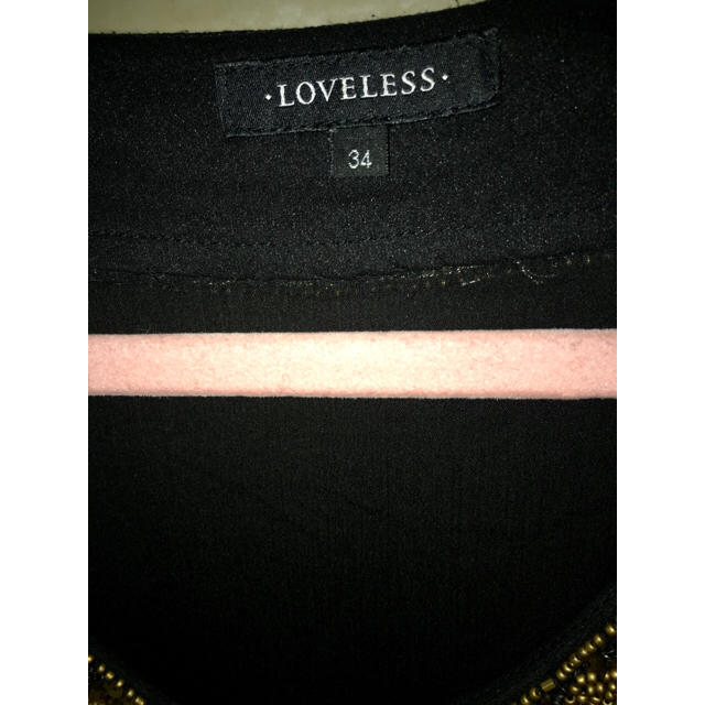 LOVELESS(ラブレス)のLOVELLES シルク ワンピース レディースのワンピース(ミニワンピース)の商品写真