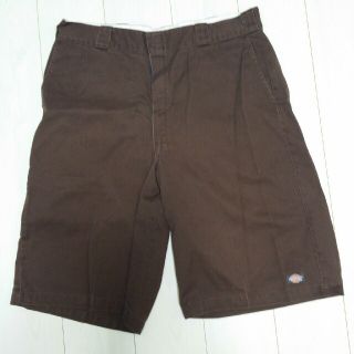 ディッキーズ(Dickies)のDICKIES ハーフワークパンツ ブラウン(ワークパンツ/カーゴパンツ)