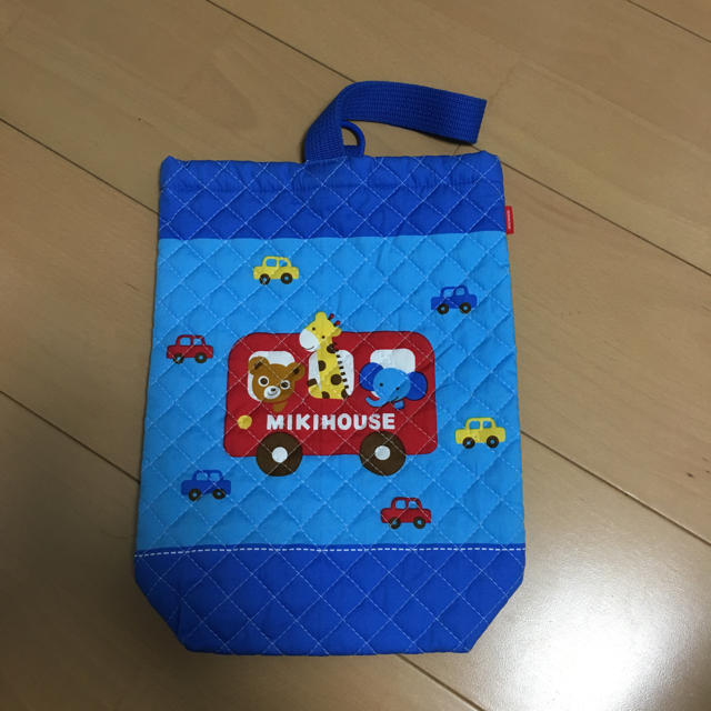 mikihouse(ミキハウス)のミキハウス 上履き入れ キッズ/ベビー/マタニティのこども用バッグ(シューズバッグ)の商品写真