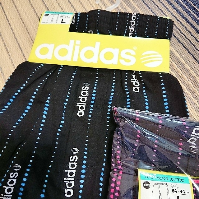 adidas(アディダス)のadidas  ロングトランクス 2枚セット☆ メンズのアンダーウェア(トランクス)の商品写真