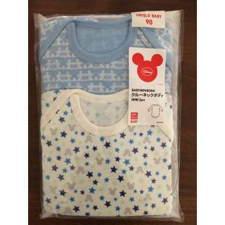 ユニクロ(UNIQLO)のクルーネックボディサイズ90⭐️新品⭐️(下着)