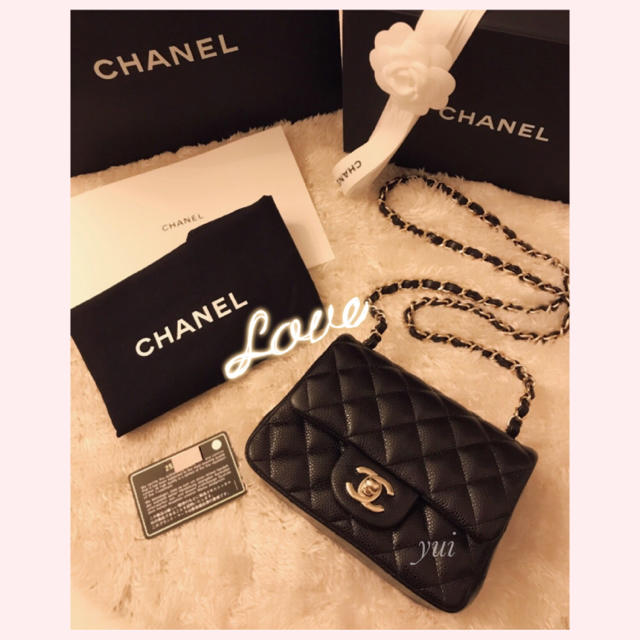 CHANEL - 正規 新品シャネル ミニマトラッセ キャビアスキン チェーン ショルダーバッグの通販 by yui♡｜シャネルならラクマ