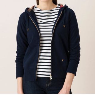 バーバリーブルーレーベル(BURBERRY BLUE LABEL)のクレストブリッジ♡チェックパーカー(パーカー)