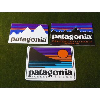 パタゴニア(patagonia)のお得な3枚set patagonia パタゴニア 定番+サンセット ステッカー(その他)