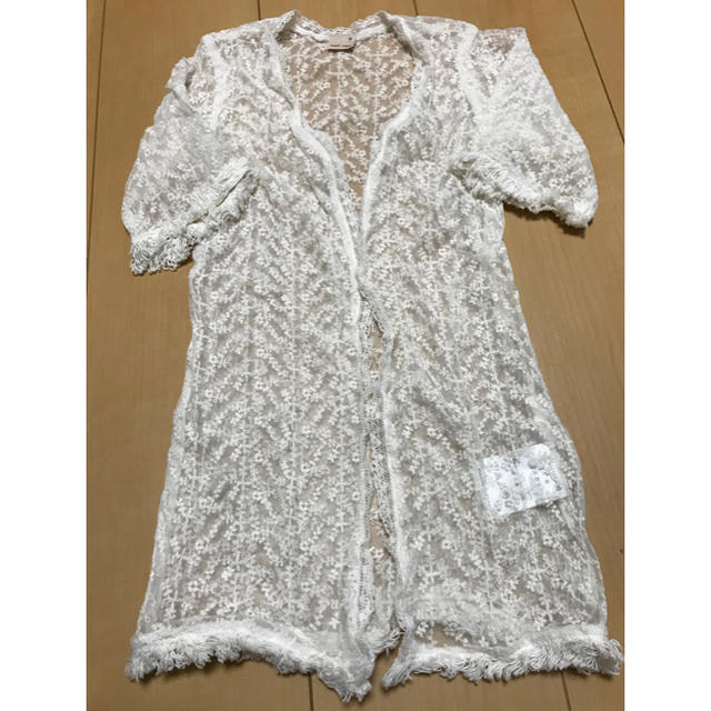 petit main(プティマイン)のpetit  mainレースガウン専用出品 キッズ/ベビー/マタニティのキッズ服女の子用(90cm~)(ジャケット/上着)の商品写真